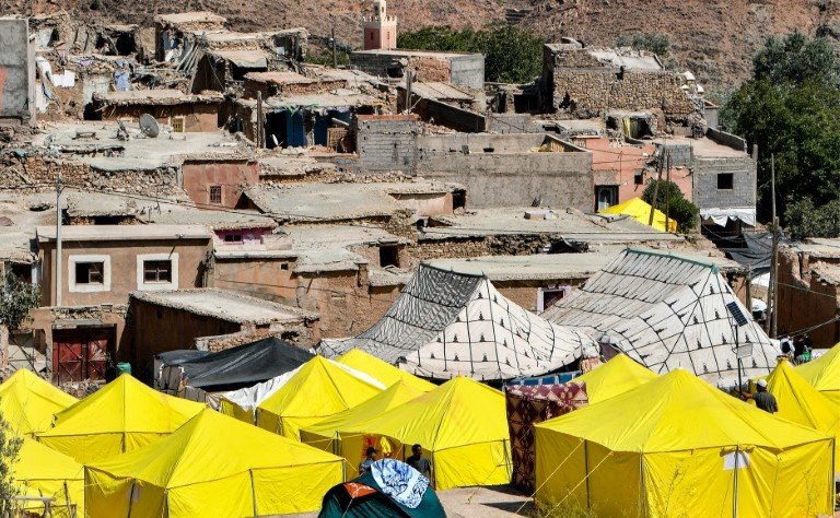 منطقة الحوز بعد الزلزال