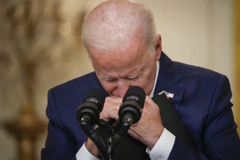 Biden is out