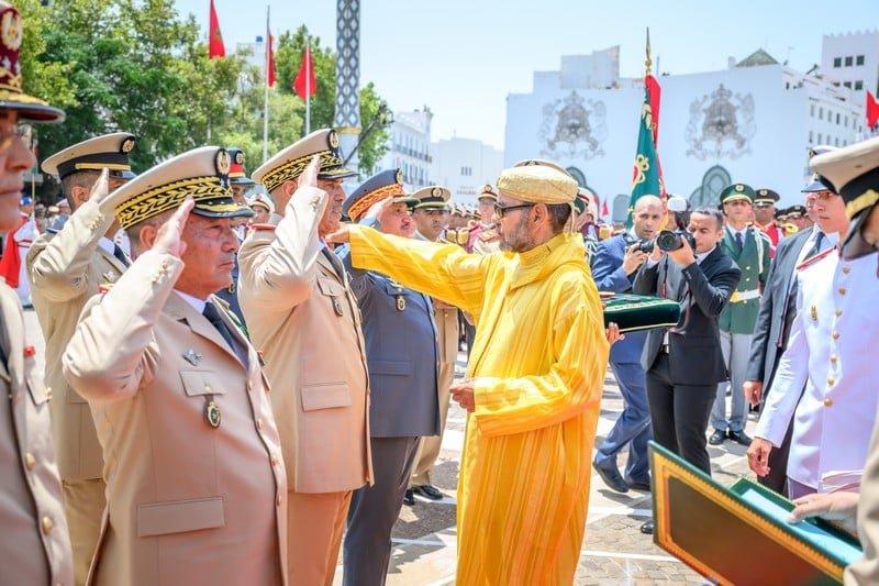 فوج جديد من الضباط المغاربة