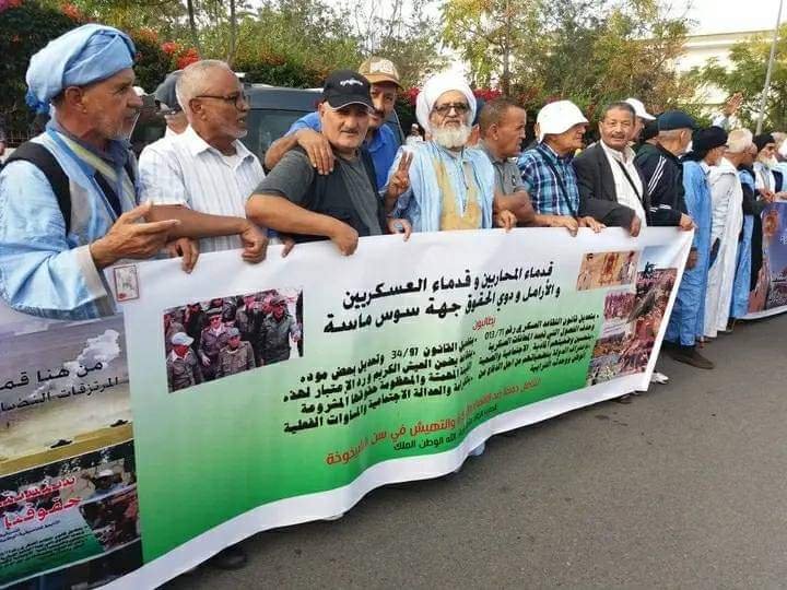 اسر شهداء حرب الصحراء المغربية يتحركون