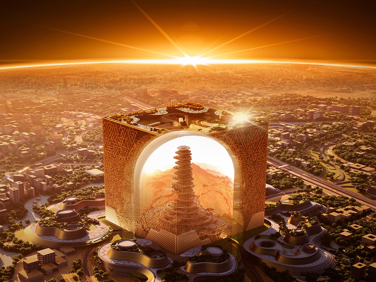 السعودية تنطح السماء
