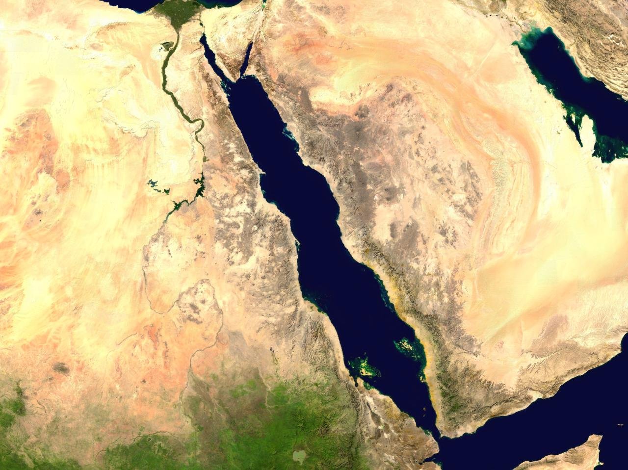 النبي موسى وشق البحر