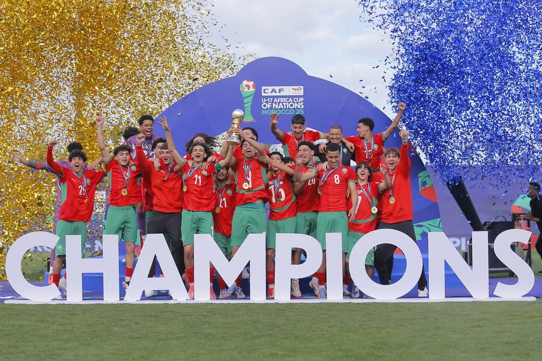 الأشبال المغاربة ينالون كأس أفريقيا